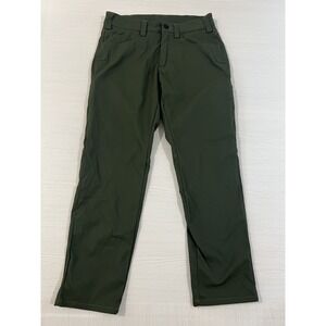Truewerk Pants Mens 32 Short Green Werkpant Workwear Stretch Work Outdoor